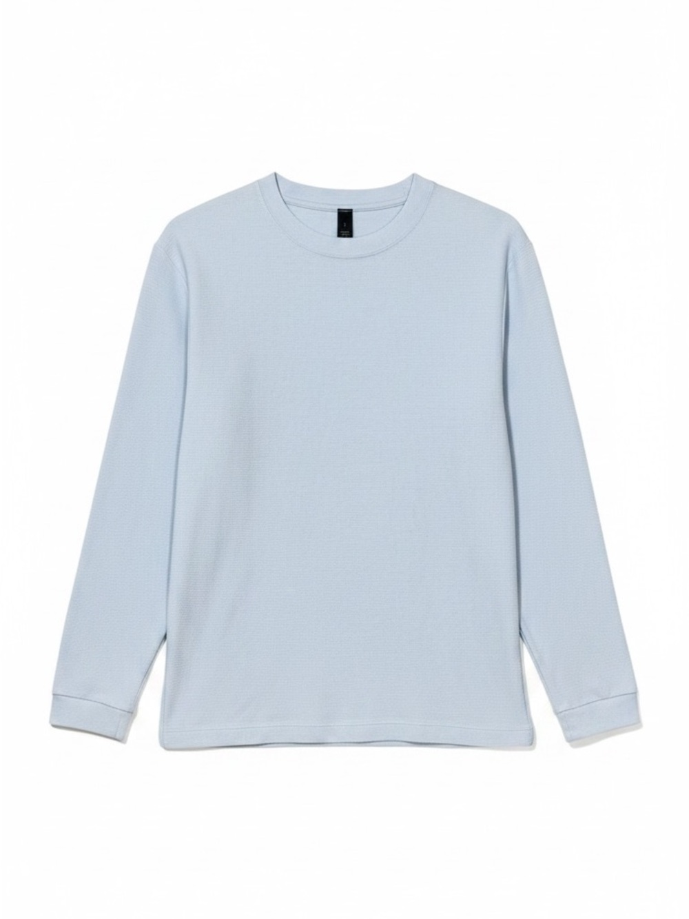 Lululemon Heavyweight Waffle Knit Thermal Long Sleeve Shirt Blue S
